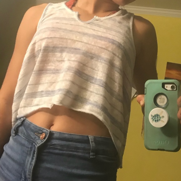 Stripped crop top - Picture 3 of 5
